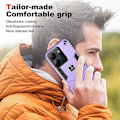 Miniatyrbilde 5 av 5: For ZTE Blade A54 Deksel PC+TPU Fallsikkert Beskyttelsesdeksel Multicolor Style C