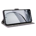 Miniatyrbillede 3 af 5: Til ZTE nubia Focus Pro Wallet Case RFID-blokering PU Læder Cover Stand View - Grøn Multicolor Purple