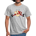 Pikkukuva 1 / 5: Asterix ja Obelix -muotokuva miesten T-paita Grey L