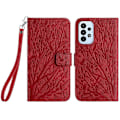 Miniatyrbillede 1 af 5: Læder Wallet Telefon Cover til Samsung Galaxy A33 5G Etui Stand Shell Multicolor Style E