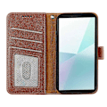 Miniatyrbillede 2 af 5: Til Nothing Phone (3a) Pro Etui Wallet RFID-blokering Litchi Tekstur Læder Telefon Cover Multicolor Brown