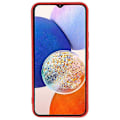 Miniatyrbild 2 av 5: För Samsung Galaxy A14 5G/4G Gummibelagt TPU Skyddsfodral Fiberfoder Fallskydd Mobilskal Multicolor Style D