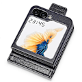 Miniatyrbillede 3 af 5: LC.IMEEKE PU læder telefoncover med RFID-blokering og kortslot til Samsung Galaxy Z Flip5 5G Multicolor Style D