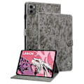 Miniatyrbillede 1 af 5: Cover til Lenovo Legion Y700 (2023)/Tab Gen 2 med præget stativ, PU læder kortholder tabletetui Multicolor Style C