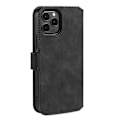 Pikkukuva 3 / 5: Retrotyylinen nahkainen suojakotelo lompakolla ja jalustalla iPhone 13 mini 5.4 tuumalle Multicolor Style A