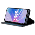 Miniatyrbillede 2 af 5: AZNS Læder Telefon Cover med Anti-ridse, Stand, Wallet og Magnetisk Flip til Oppo A58 5G/A58x 5G/A78 5G Multicolor Style A