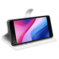 Miniatyrbillede 3 af 5: Til ZTE Blade A35 Lite Etui Litchi Tekstur Stødsikkert Læder Wallet Telefon Cover - Grøn Multicolor White