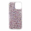 Pikkukuva 2 / 5: Flash-jauhe paljetti ohut kevyt kestävä akryyli+TPU puhelinkotelo iPhone 13 Pro 6.1 tuumalle Multicolor Style F