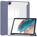 Pikkukuva 1 / 5: Kirkas takakansi Samsung Galaxy Tab A9+ PU+TPU+Akryyli tablettikotelolle kynäpaikalla Multicolor Style E