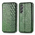 Miniatyrbillede 1 af 5: Stødsikkert etui med rombe-præg, pung og stativ til Samsung Galaxy A15 4G/A15 5G Multicolor Style C