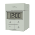 Miniatyrbillede 1 af 5: Professionelt Elektronisk Cube Vækkeur til Hjemmekontoret med LCD Digitalt Display og Timer Green