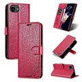 Pikkukuva 5 / 5: AZNS iPhone 16e Kotelo Naarmuuntumaton PU-nahkainen Jalustallinen Lompakkopuhelinkotelo Multicolor Red