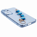 Miniatyrbilde 5 av 5: For Samsung Galaxy A34 5G Slim Case Elektroplettering Myk TPU Telefondeksel med Stropp Multicolor Style C