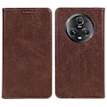 Pikkukuva 1 / 5: Honor Magic5 Pro Vasikannahka Pintainen Iskunkestävä PU Nahkainen Suojakotelo Käännettävä Jalustalla ja Lompakolla Multicolor Style G