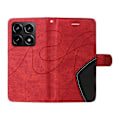 Miniatyrbillede 4 af 5: KT Læder Serie-1 Til Xiaomi 14T Læder Etui Farvesplejsning Telefon Cover Wallet Stand Multicolor Style D