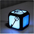 Miniatyrbild 1 av 5: Kingdom Hearts Creative 3d Stereo Led Liten Väckarklocka Barnrum Sovrum Led Nattljus Elektronisk Klocka Sängklocka-usb-laddning