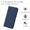 Miniatyrbillede 4 af 5: YX0030 PU Læder Wallet Case med Præget Stander Flip Telefon Cover til Samsung Galaxy S23 FE Multicolor Style F