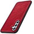 Pikkukuva 1 / 5: Samsung Galaxy S23 FE Naarmuuntumaton puhelinkotelo Retro PU-nahkapäällysteinen TPU+PC-puhelinkuori Multicolor Style C