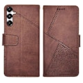 Miniatyrbillede 1 af 5: IDEWEI Læder Wallet Telefon Cover med Stativ og Kalvetekstur til Samsung Galaxy A36 5G/A56 5G Multicolor Style D
