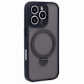 Pikkukuva 1 / 5: iPhone 16 Pro -kotelo, yhteensopiva MagSafe-yhteensopivan mattapintaisen TPU+PC-pyörivän jalustan kanssa Multicolor Style B