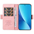 Pikkukuva 2 / 5: YIKATU YK-005 Xiaomi 12 Lite 5G -puhelimelle ihonmyötäinen PU-nahkainen suojakotelo jalustalla ja lompakolla Multicolor Style G
