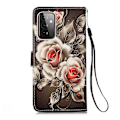 Miniatyrbillede 2 af 5: Mønsterprint Læder Wallet Stand Cover Case til Samsung Galaxy A52 4G/5G/A52s 5G