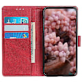 Miniatyrbillede 3 af 5: PU Læder Telefon Cover til Honor 90, Ko Læder Tekstur Pung Stativ Fuldstændig Omsluttet Cover Multicolor Style D