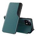 Miniatyrbillede 1 af 5: PU Læder Telefon Stand Case til Xiaomi 13 5G, Visningsvindue Anti-drop Telefon Cover Multicolor Style D