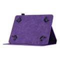 Miniatyrbillede 2 af 5: 7-tommers Tablet PU Læder Stand Case Sommerfugl Præget Kortholder Tablet Cover Multicolor Style E