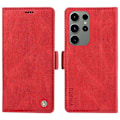 Miniatyrbillede 1 af 5: YIKATU YK-005 Telefonpung Etui til Samsung Galaxy S23 Ultra med Hudvenligt Læder og Støttefunktion Multicolor Style H