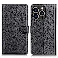 Miniatyrbillede 1 af 5: Til iPhone 14 Pro 6.1 tommer Slidstærk PU Læder Cover Stativ Magnetisk Beskyttende Wallet Case Multicolor Style E