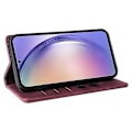 Pikkukuva 3 / 5: 006-sarjan Samsung Galaxy A54 5G -kotelo nahkaisella lompakkokotelolla ja imukuppikiinnityksellä Multicolor Style B