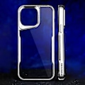 Miniatyrbilde 2 av 5: NEWZONE Deksel til iPhone 15 Pro Max, matt, fallsikkert TPU+akrylskall Multicolor Titanium Silver