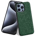 Miniatyrbild 1 av 5: Mobilskal för iPhone 15 Pro Max Fodral PU Läderbelagd TPU+PC Smartphone Skal Multicolor Style E