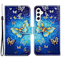 Miniatyrbillede 1 af 5: Til Samsung Galaxy A05s 4G Wallet Case PU Læder Mønster Print Telefon Cover Multicolor Style G
