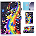 Pikkukuva 1 / 5: Samsung Galaxy Tab A9+ PU-nahkakotelo, kuvioitu, älykäs tablettisuojus kynätelineellä Multicolor Style C