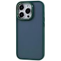 Miniatyrbild 3 av 5: FULEXIN För iPhone 15 Pro PC+TPU Mobilskal Metall Linsskyddsram Anti-Repskydd Multicolor Style C
