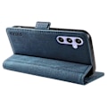 Miniatyrbillede 4 af 5: YIKATU YK-005 til Samsung Galaxy A54 5G Telefon Cover PU Læder Hud-berørings Wallet Stand Shell Cover Multicolor Style A