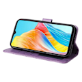 Miniatyrbild 4 av 5: För Oppo A38 4G Fodral Plånbok Slim-Fit PU Läder Magnetiskt Telefonskal Multicolor Style C