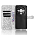 Miniatyrbillede 4 af 5: Til Huawei Mate 60 Etui PU Læder Støtteben Imprægneret Tegnebog Mobiltelefon Cover Multicolor Style C