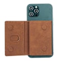 Pikkukuva 3 / 5: Yhteensopiva MagSafe-korttikotelon kanssa, kolmiosainen lompakkoteline iPhone 12-15 -puhelimille Multicolor Style D