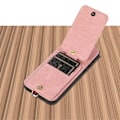 Miniatyrbillede 5 af 5: Style 02 Til iPhone 15 Pro Max Etui Vertikal Flip Korttaske TPU+PU Mobiltelefon Cover Multicolor Style C