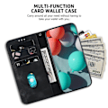 Miniatyrbillede 3 af 5: Stand Case til Xiaomi Redmi Note 14 5G med 7-formet mønster og læder telefoncover Multicolor Style F