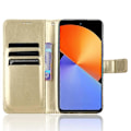 Miniatyrbillede 2 af 5: Til Infinix Note 30i 4G Anti-Dust Telefon Cover Wallet Stand PU Læder Flip Case Shell Multicolor Style B