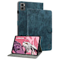 Miniatyrbillede 1 af 5: Cover til Lenovo Legion Y700 (2023)/Tab Gen 2 med præget stativ, PU læder kortholder tabletetui Multicolor Style B