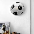 Miniatyrbillede 5 af 5: Fodbold Akryl Lydløst Vægur Soveværelse Stue Fødselsdag Julegaver Til Børn