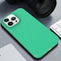 Miniatyrbild 2 av 5: För Iphone 15 Pro Max Starry Sky Series biologiskt nedbrytbart case Wheat Straw+tpu Matt cover Red