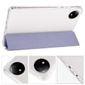 Miniatyrbild 3 av 5: Fodral för Xiaomi Redmi Pad SE 4G 8,7 tum med pennhållare, tri-vikbart stativ, PU-läder + TPU-surfplattsskydd Multicolor Lavender Purple
