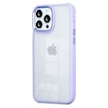Miniatyrbild 1 av 5: För iPhone 15 Pro Godisfärg Hög Transparens TPU+PC Mobilskal Hudvänligt Baksida Multicolor Style H