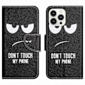 Miniatyrbillede 1 af 5: Til iPhone 15 Pro Max Mobiltelefon Etui Mønsterprint Læder Wallet Stand Telefon Cover Multicolor Style C